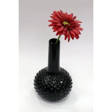 Декор ваза 15.2X15X25см/черная 