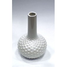 Декор ваза 15.2X15X25см/белая 