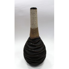 Декор ваза/16.1*16.1*39.5см/чёрн.